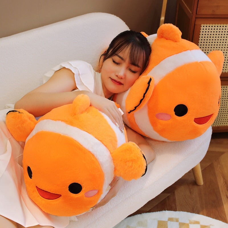 Adorable Stripes the Clownfish Plush Toy