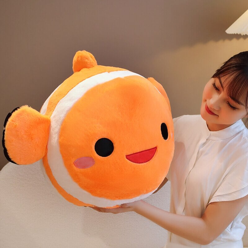 Adorable Stripes the Clownfish Plush Toy