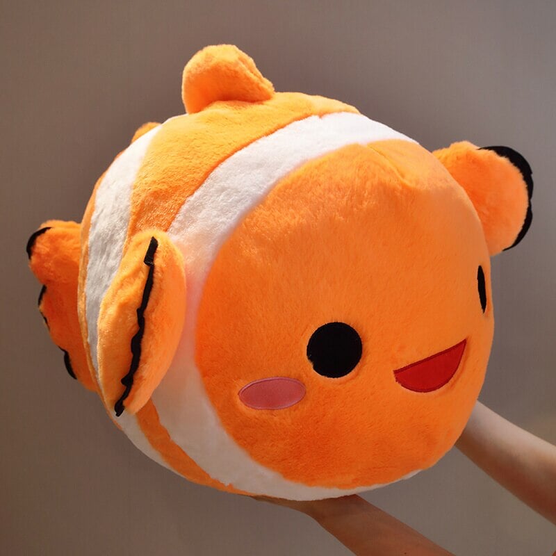 Adorable Stripes the Clownfish Plush Toy