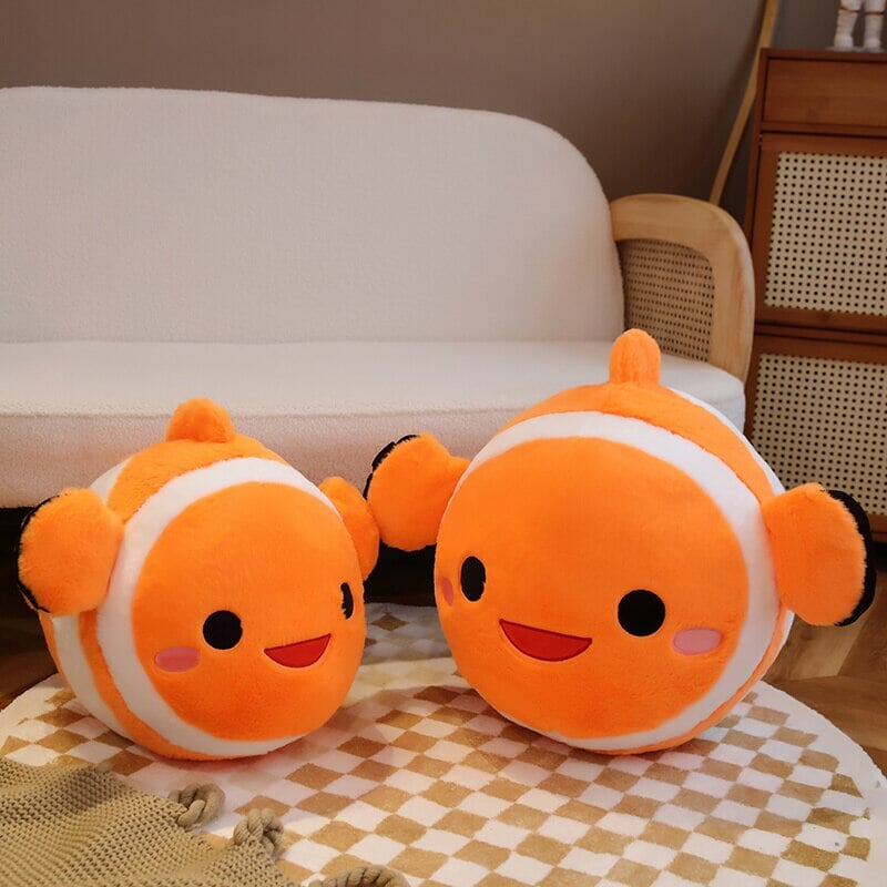 Adorable Stripes the Clownfish Plush Toy