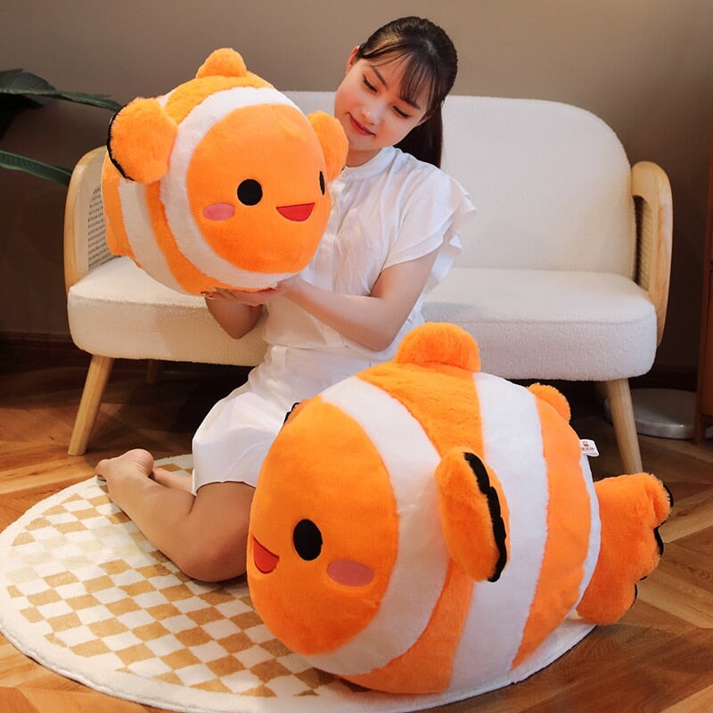 Adorable Stripes the Clownfish Plush Toy