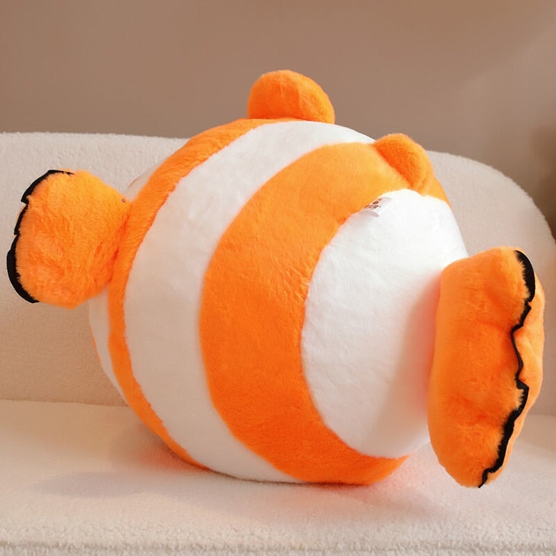 Adorable Stripes the Clownfish Plush Toy
