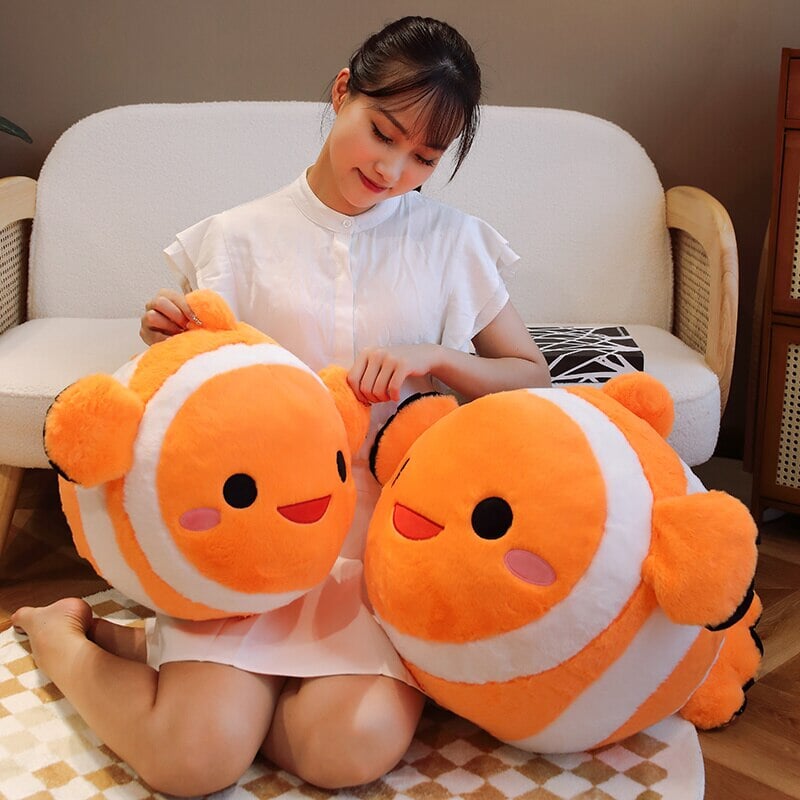 Adorable Stripes the Clownfish Plush Toy