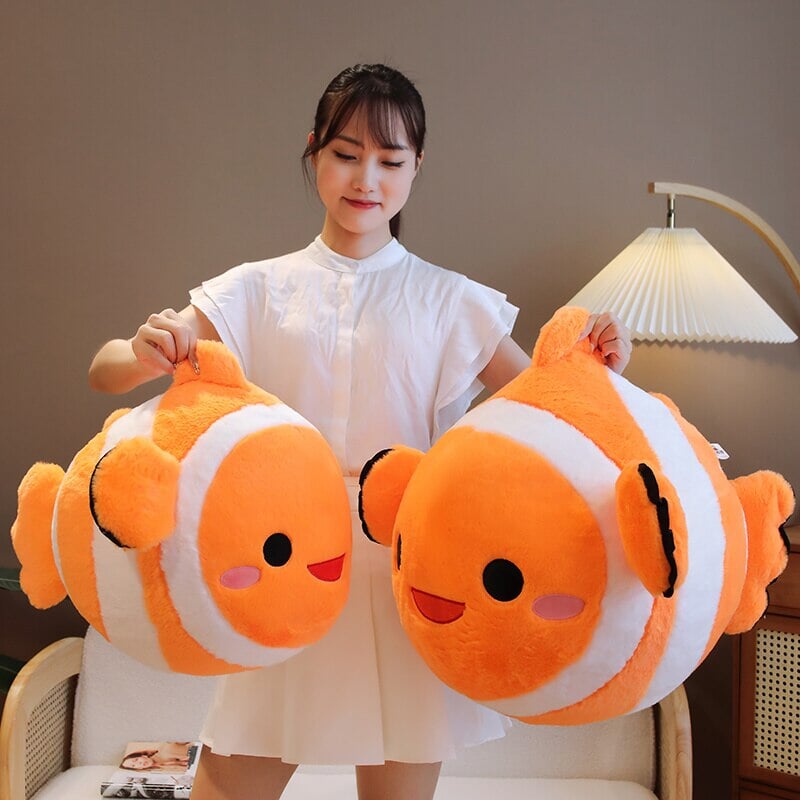 Adorable Stripes the Clownfish Plush Toy