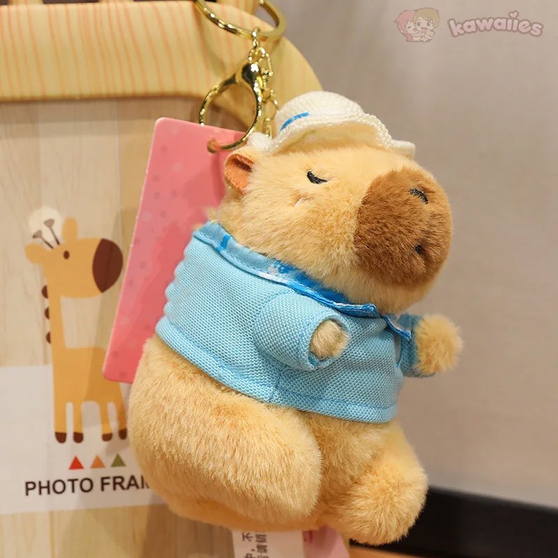 Adorable Summer Capybara Cuddly Plush Toy