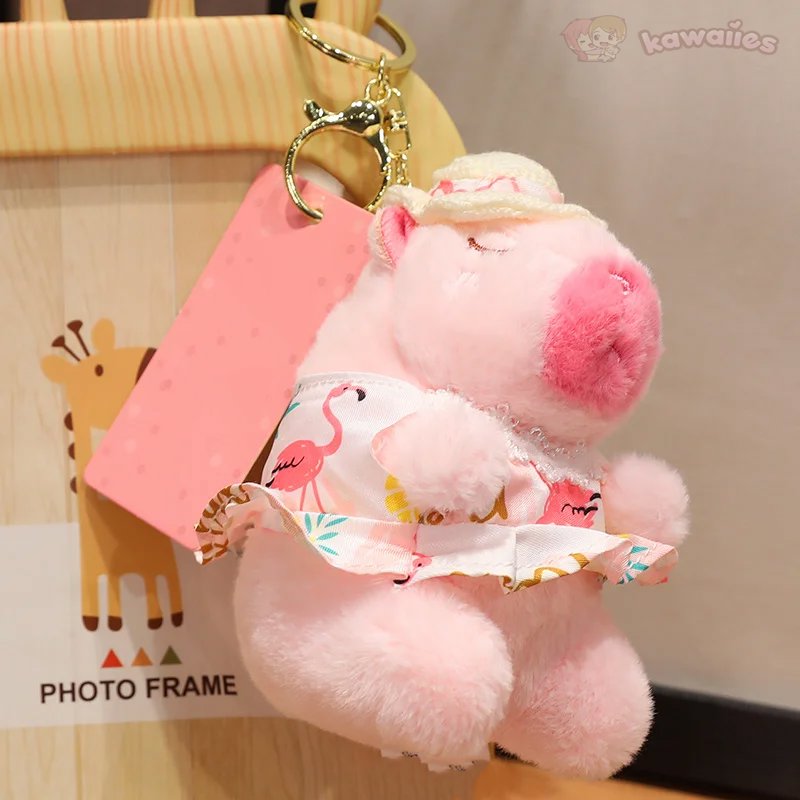 Adorable Summer Capybara Cuddly Plush Toy