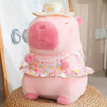 Adorable Summer Capybara Cuddly Plush Toy