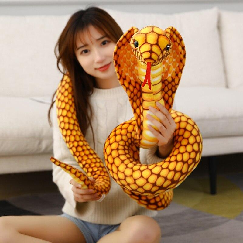 Extra Soft 90" Jumbo Snake Plush Toy
