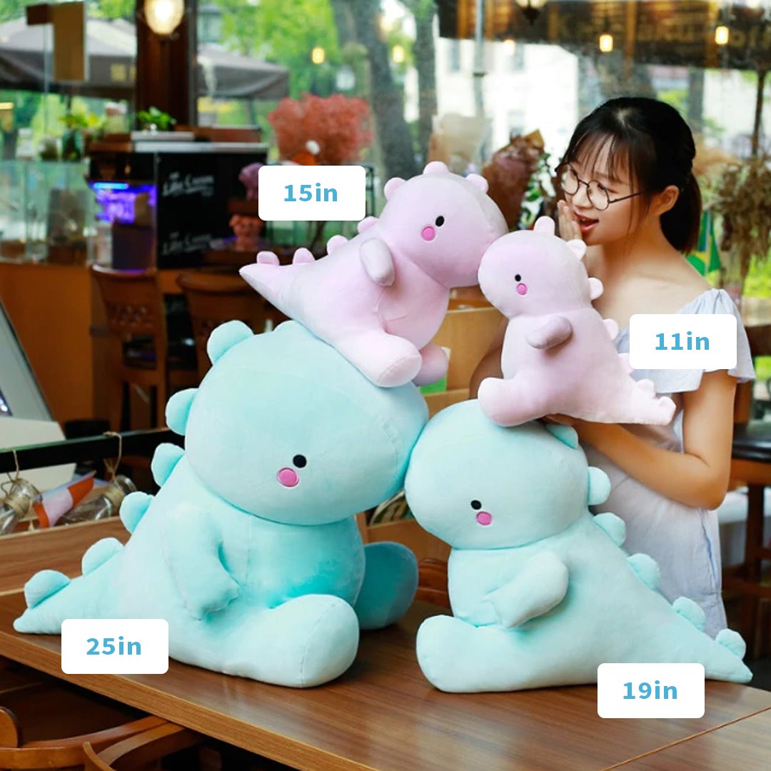 Adorable Kawaii Plushies for Dino Lovers by Tato & Tate
