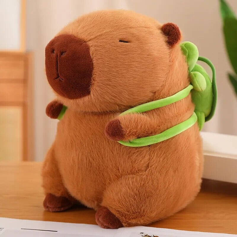 Charming Capybara Turtle Backpack Plush Toys