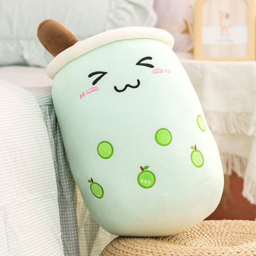 Delightful Bubble Tea Family Plush Fruit Collection