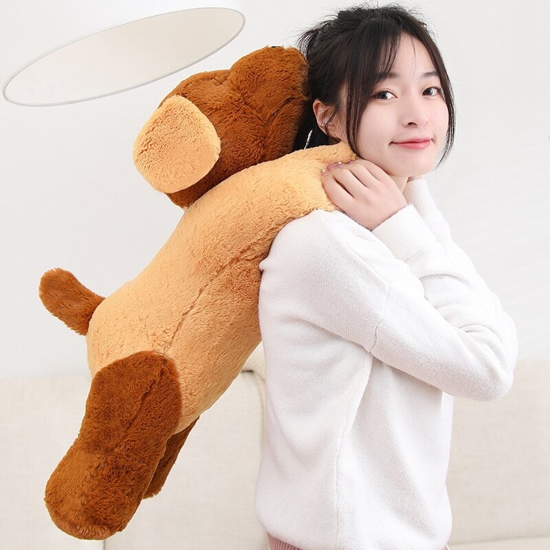 The Adorable Giant Fluffy Dog Plushie Family