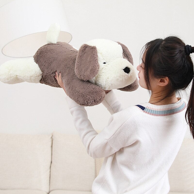 The Adorable Giant Fluffy Dog Plushie Family
