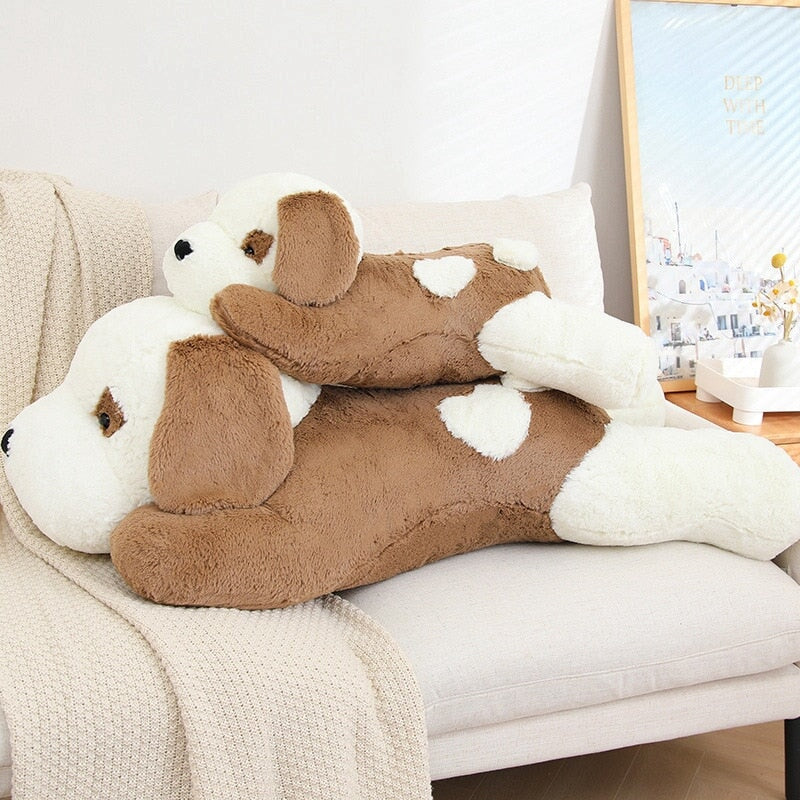 The Adorable Giant Fluffy Dog Plushie Family