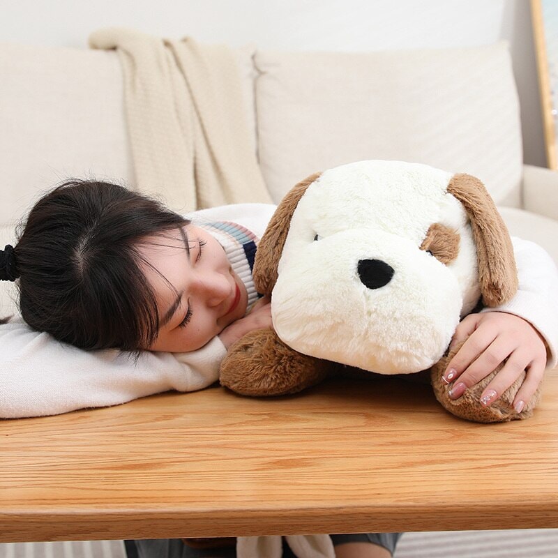 The Adorable Giant Fluffy Dog Plushie Family