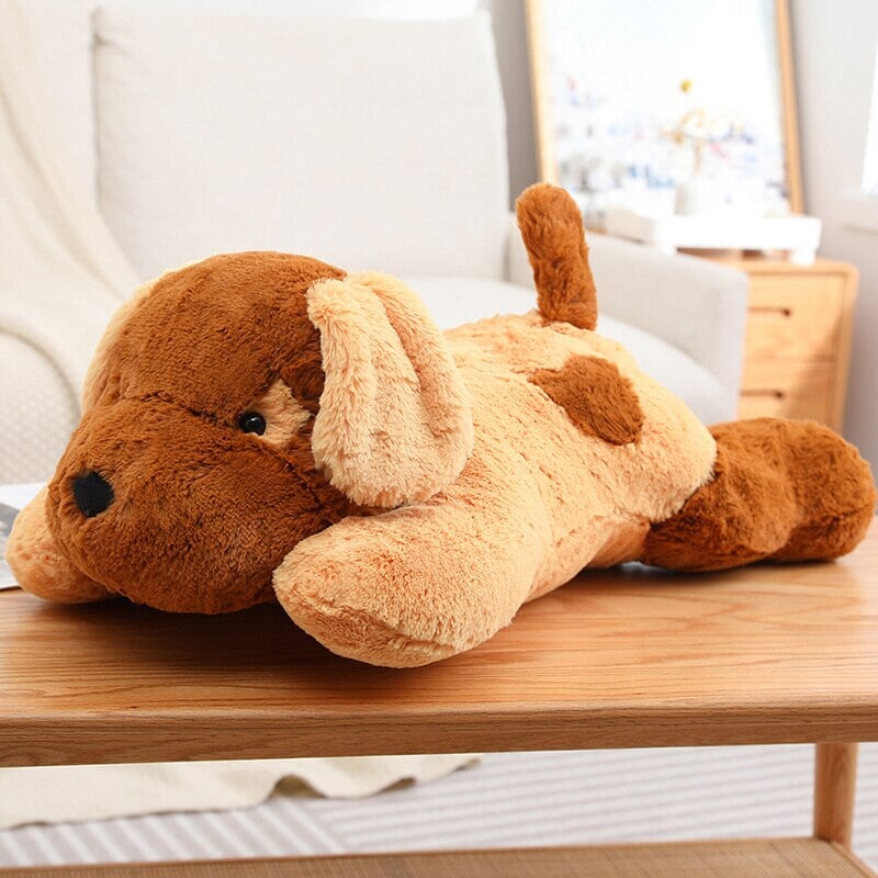 The Adorable Giant Fluffy Dog Plushie Family