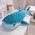Adorable 75cm White Beluga & Blue Whale Shark Plush Toys