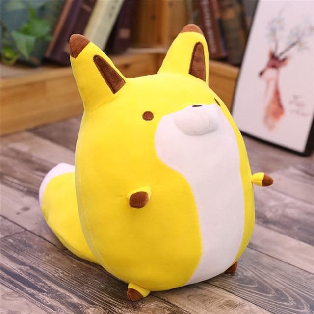 Plumpy Chonky Rigby the Mischievous Raccoon and Autumn the Mellow Fox Plushies