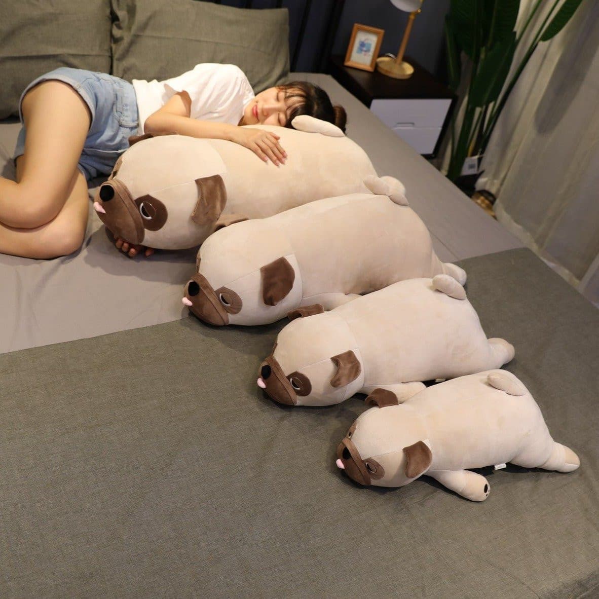 Plumpy Kawaii Bubba the Pug Plushie