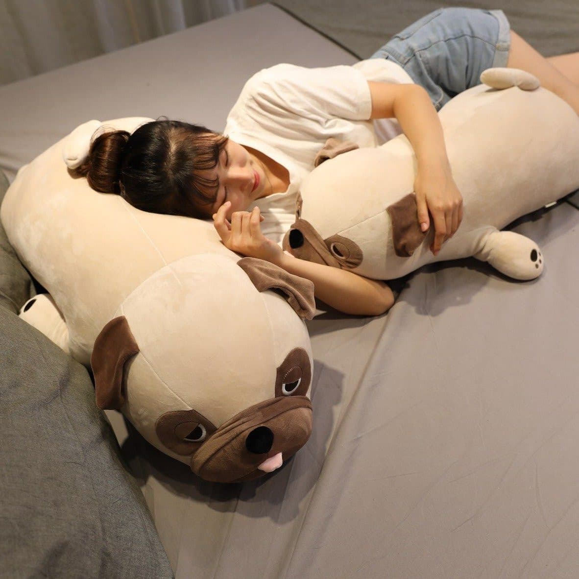 Plumpy Kawaii Bubba the Pug Plushie