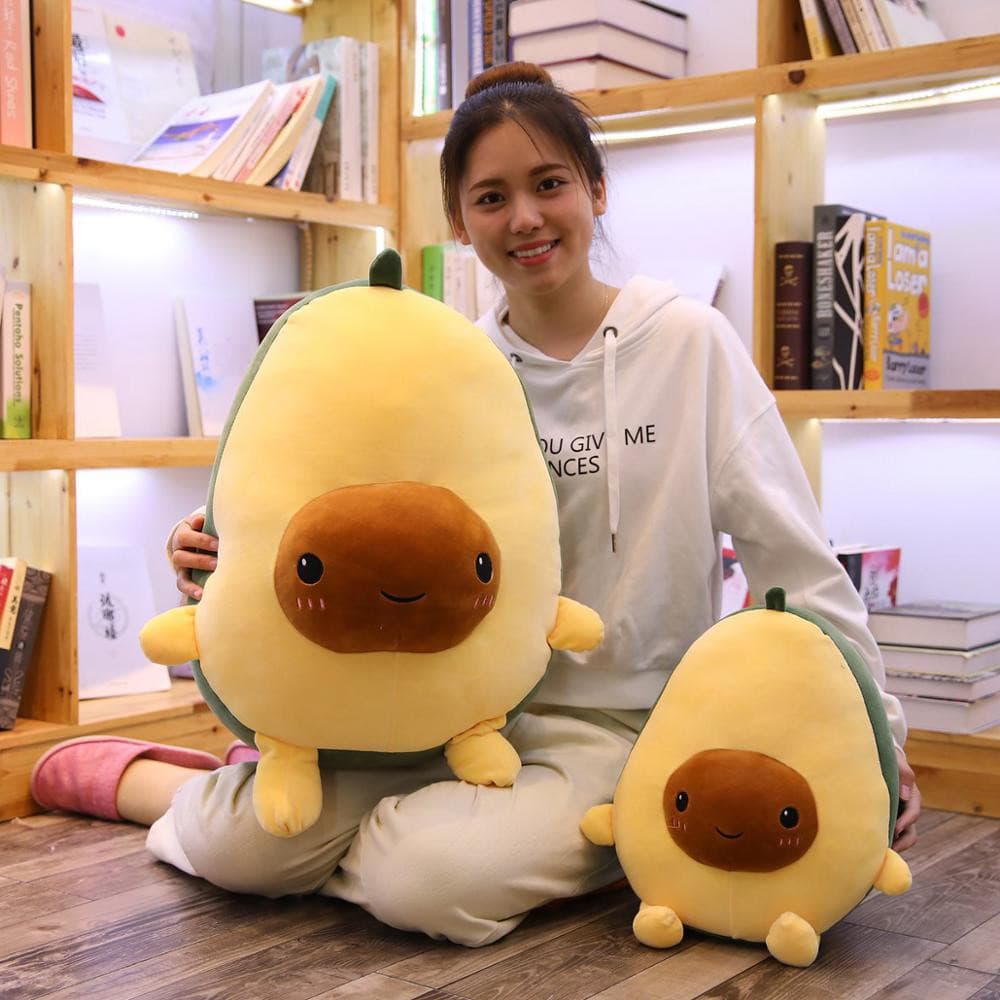 Large Plumpy Happy Avocado-kun Plushie