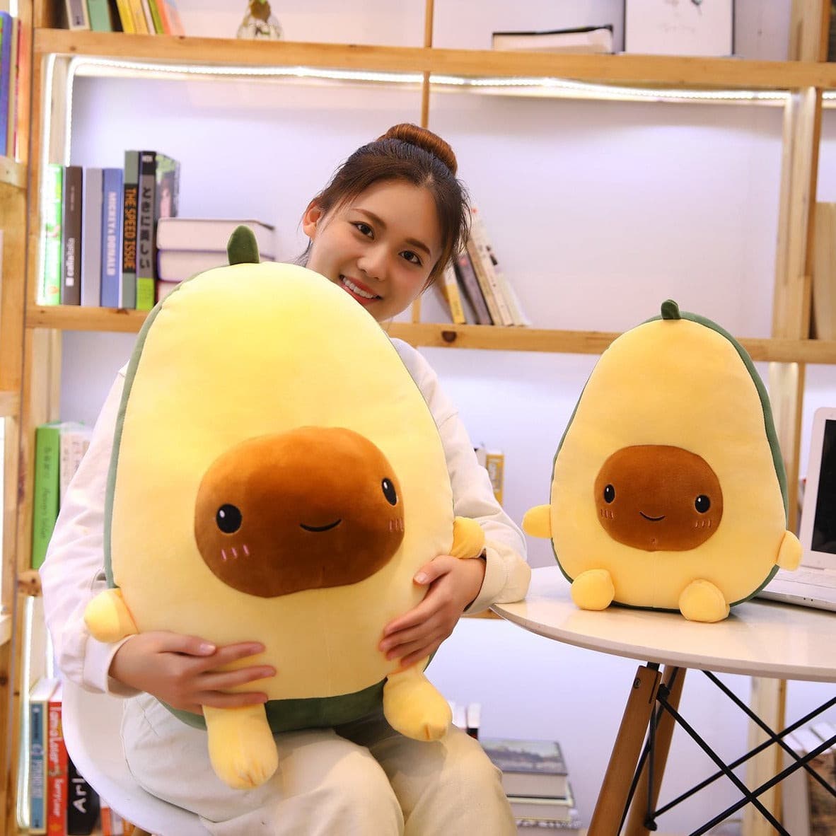 Large Plumpy Happy Avocado-kun Plushie