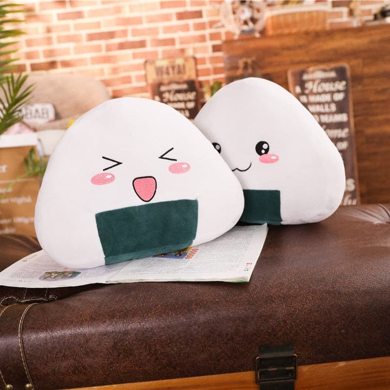 Large Plumpy Kawaii Rice Ball Plushie