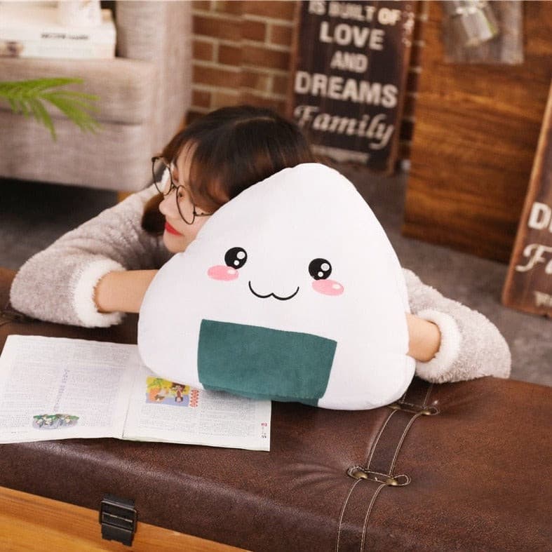Large Plumpy Kawaii Rice Ball Plushie