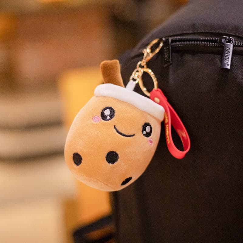 Plumpy Bubbly Boba Keychain