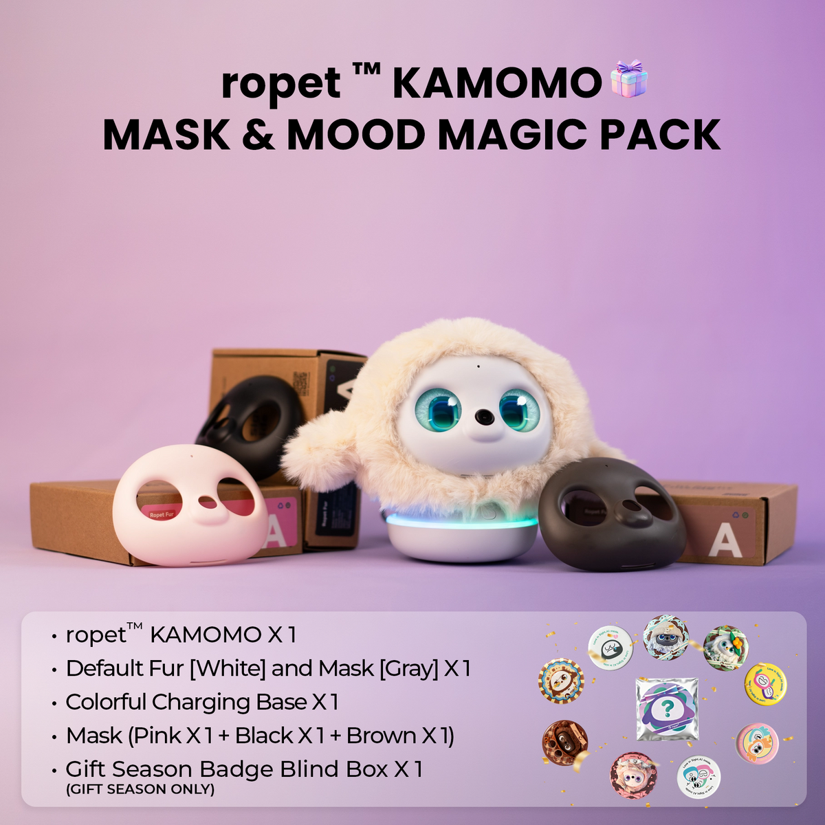 ropet™ KAMOMO——An new family member to share Christmas with!