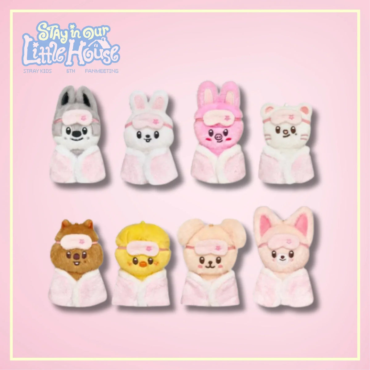 [NEW] 6TH FANMEETING SKZOO- STAY in Our Little House Bathrobe